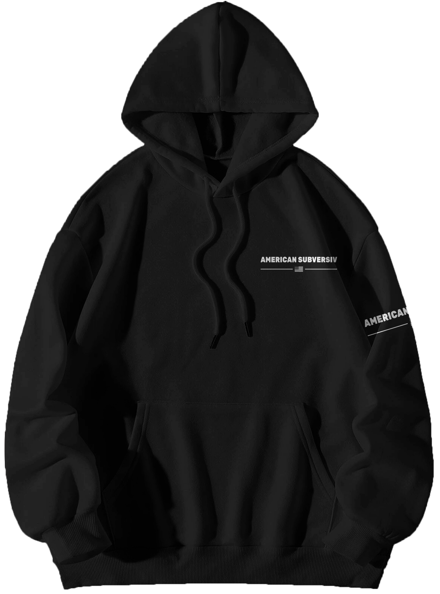 American Subversiv Distressed Flag Hoodie